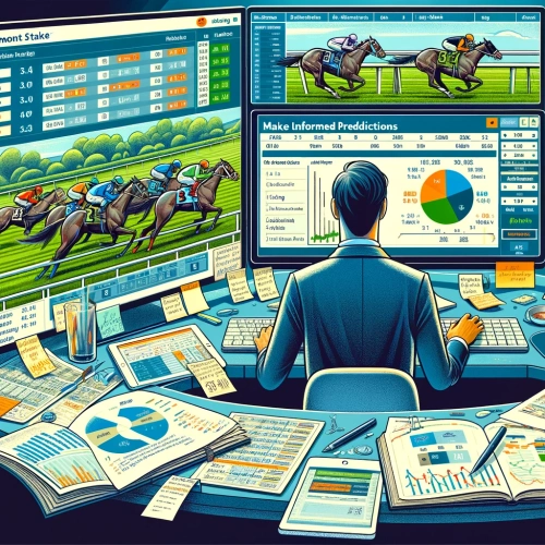Belmont Stakes betting process at an international bookmaker